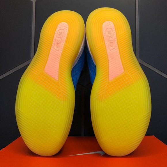 Nike Air Force Max Low EYBL Blue Basketball (MS) - Picture 4 of 5